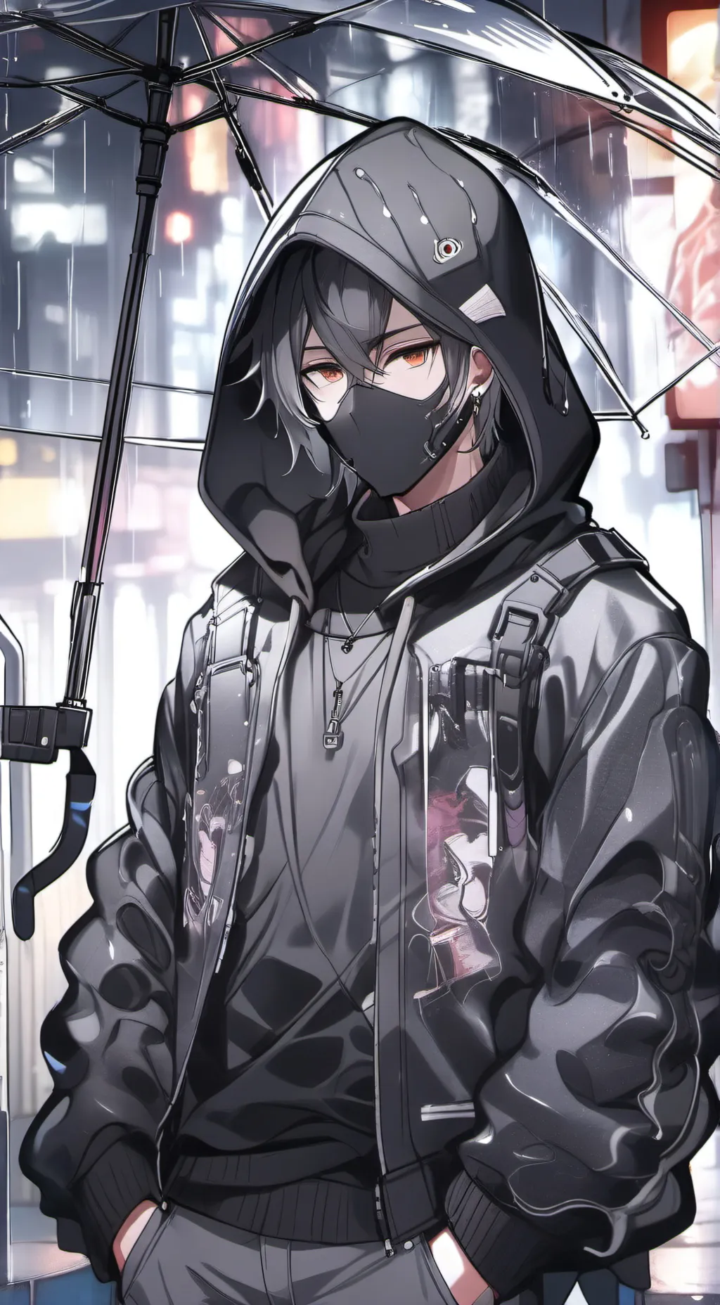 ai character: Mark background