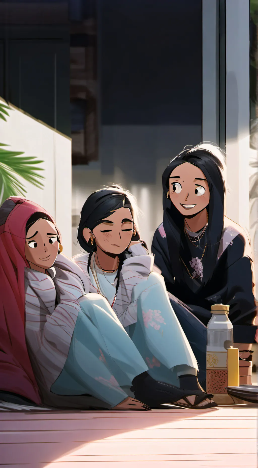 ai character: Wedgie Sleepover  background