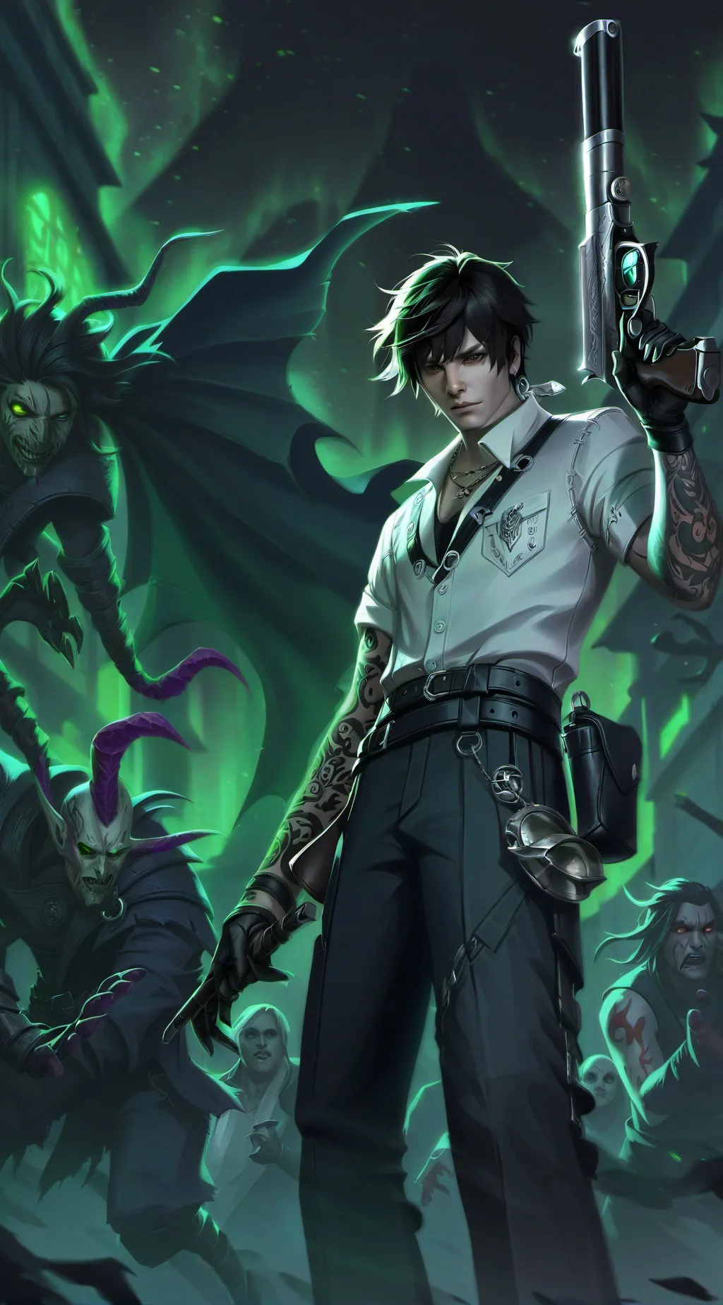 ai character: yohan background