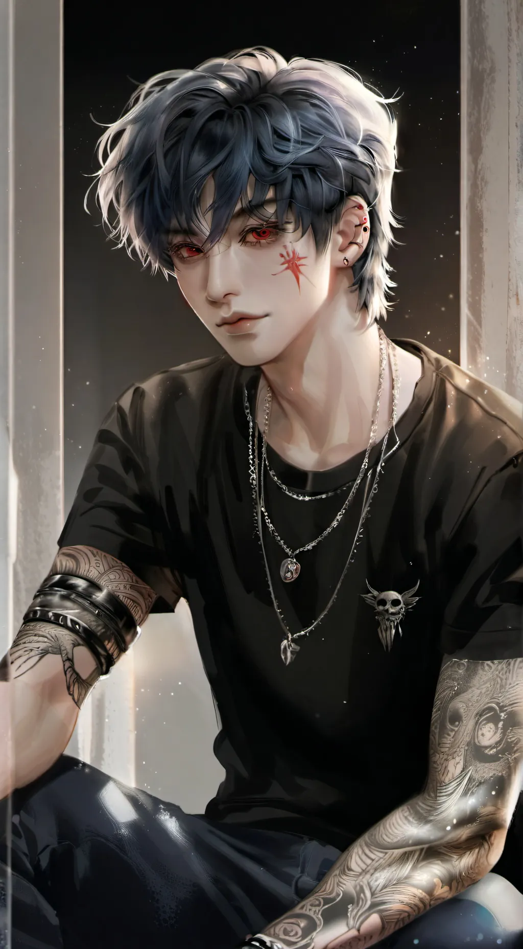 ai character: mha  background