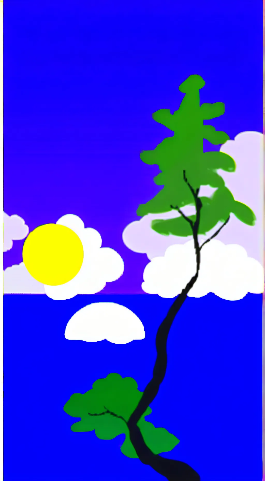 ai character: paint background