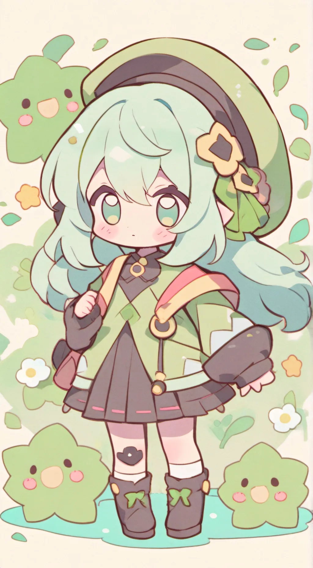 ai character: Eva :) background