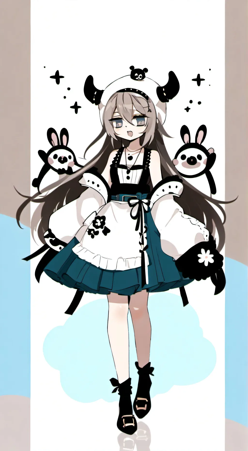 ai character: Akari <3 background