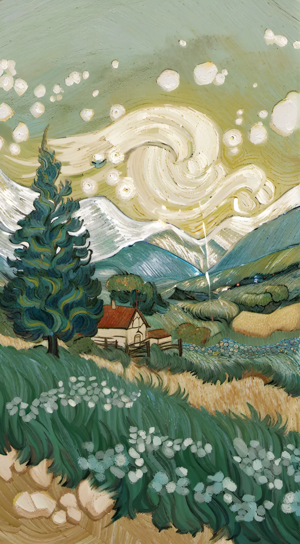 ai character: Wenda background