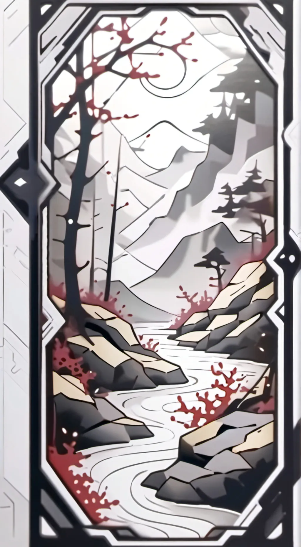 ai character: mha Japan background