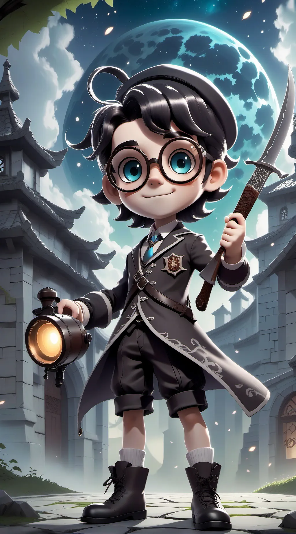 ai character: EISTEIN background