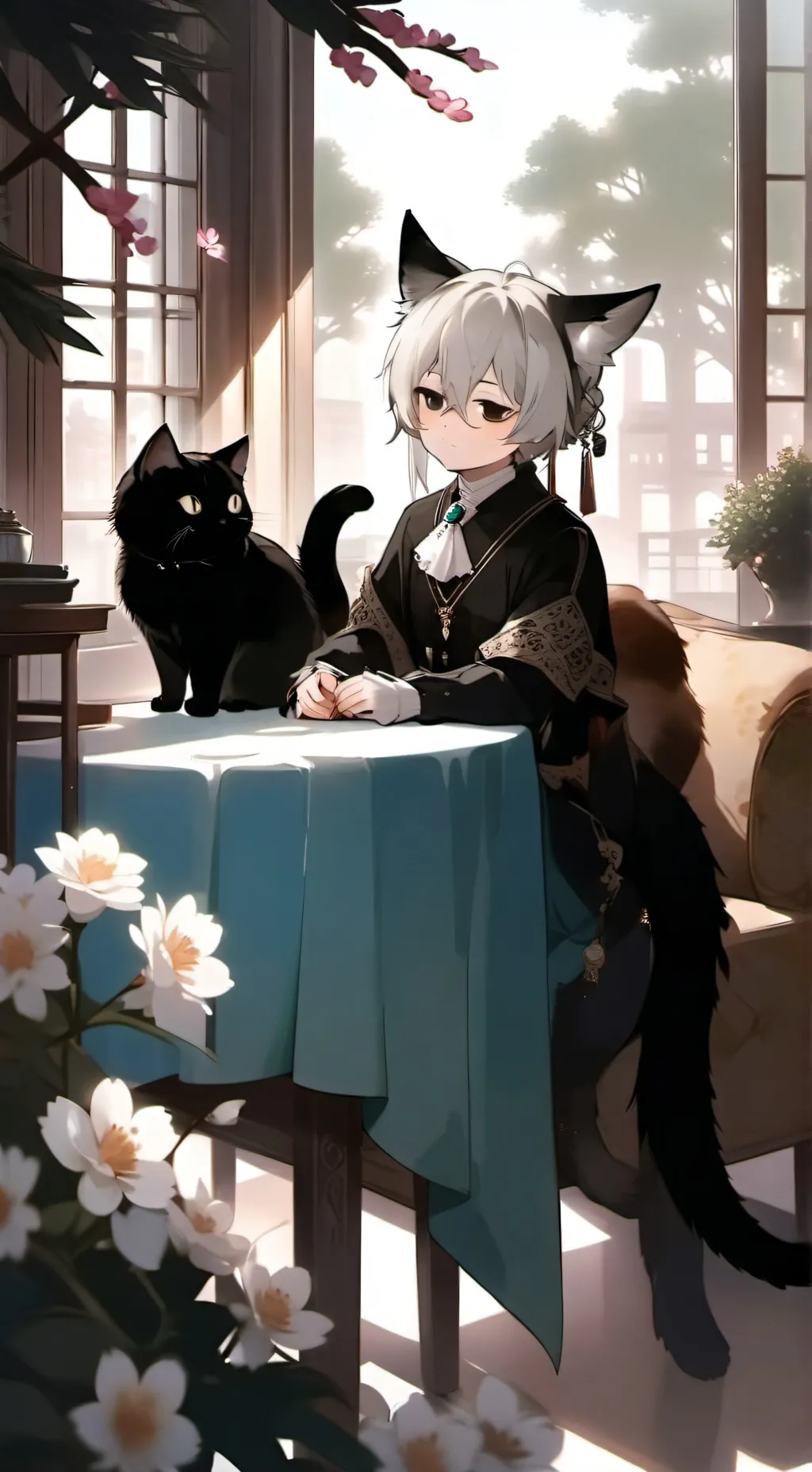 ai character: syakirah background