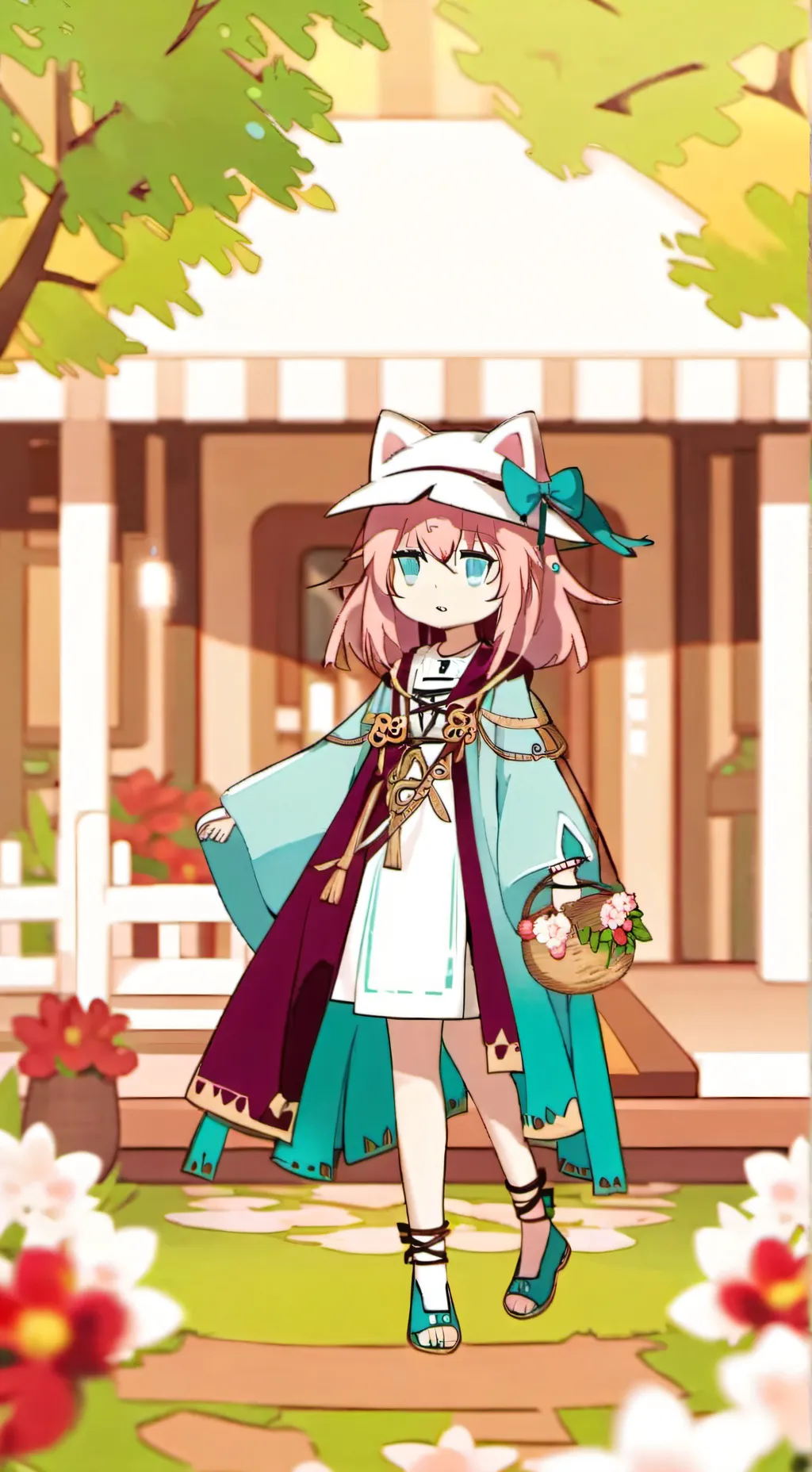 ai character: Liliana 💝 background