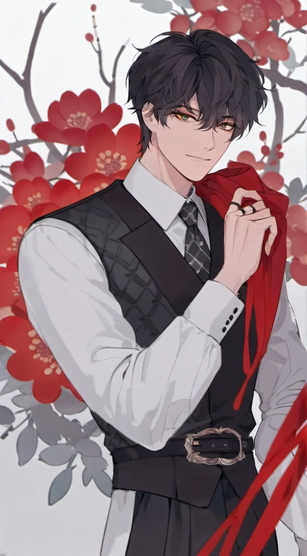 ai character: Cesar  background