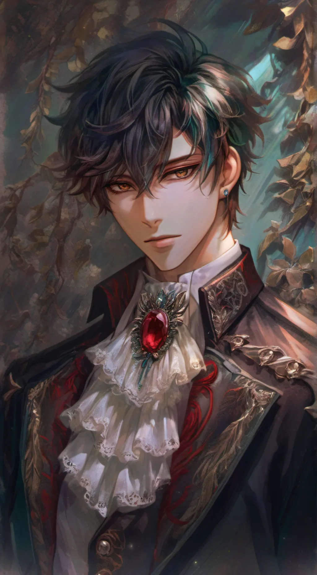 ai character: Sebastian, the Style Critic background