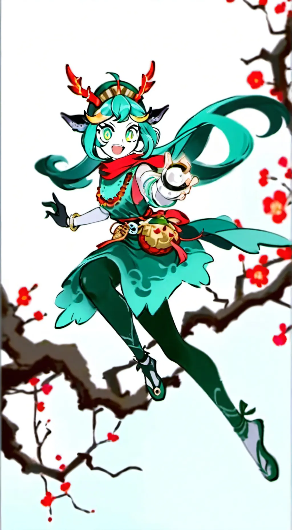 ai character: Bruna background