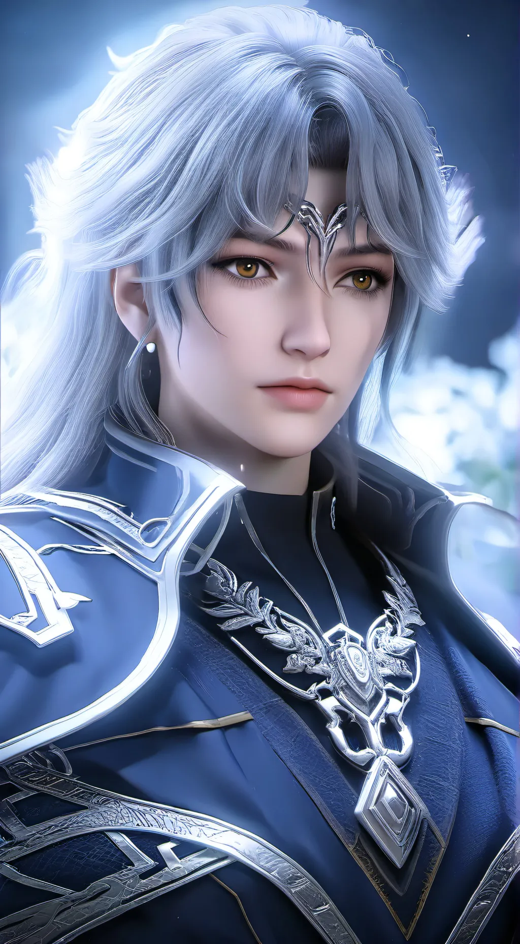 ai character: Vincent. 😁😘 background