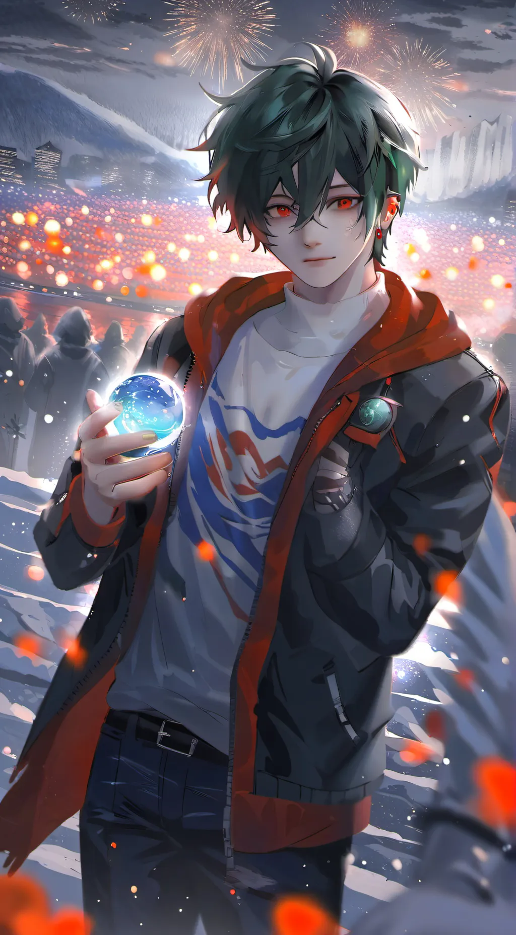 ai character: bakudeku background