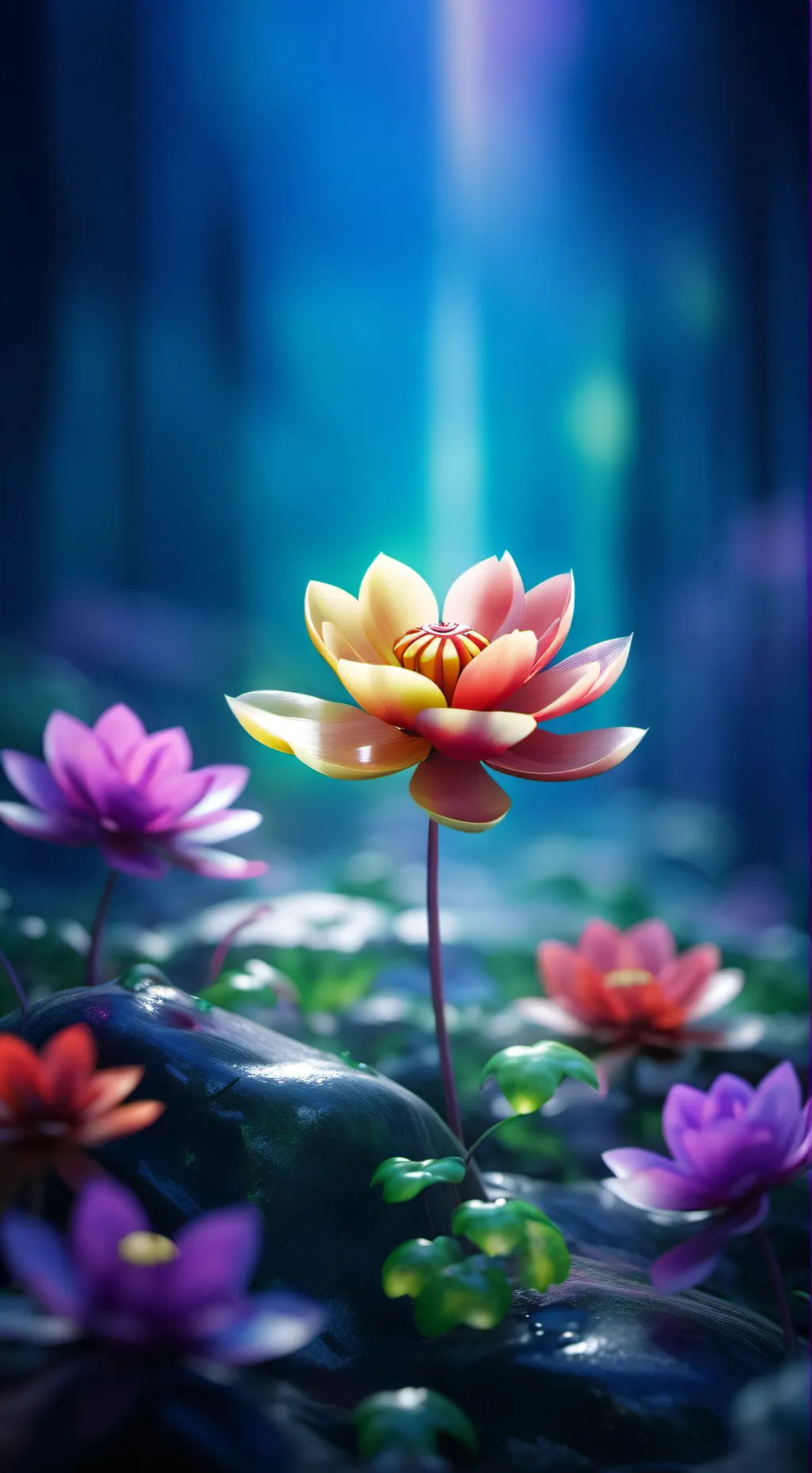 ai character: Dandys world background