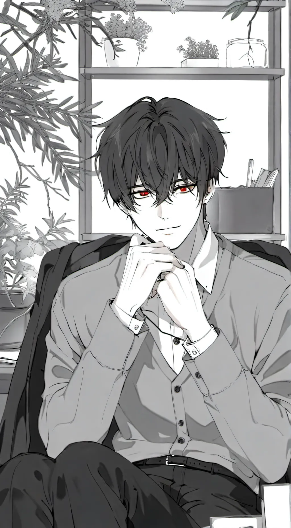 ai character: ~{Mr. Ywen}~ background