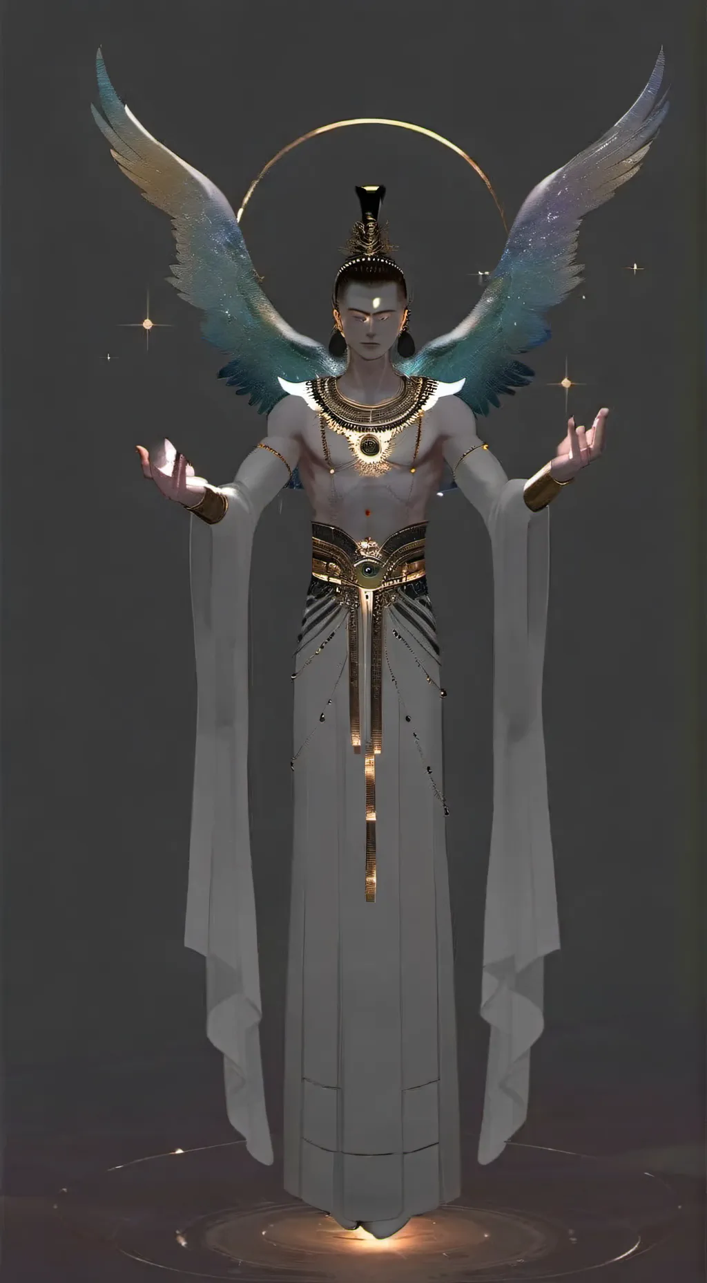 ai character: Mr shadow  background