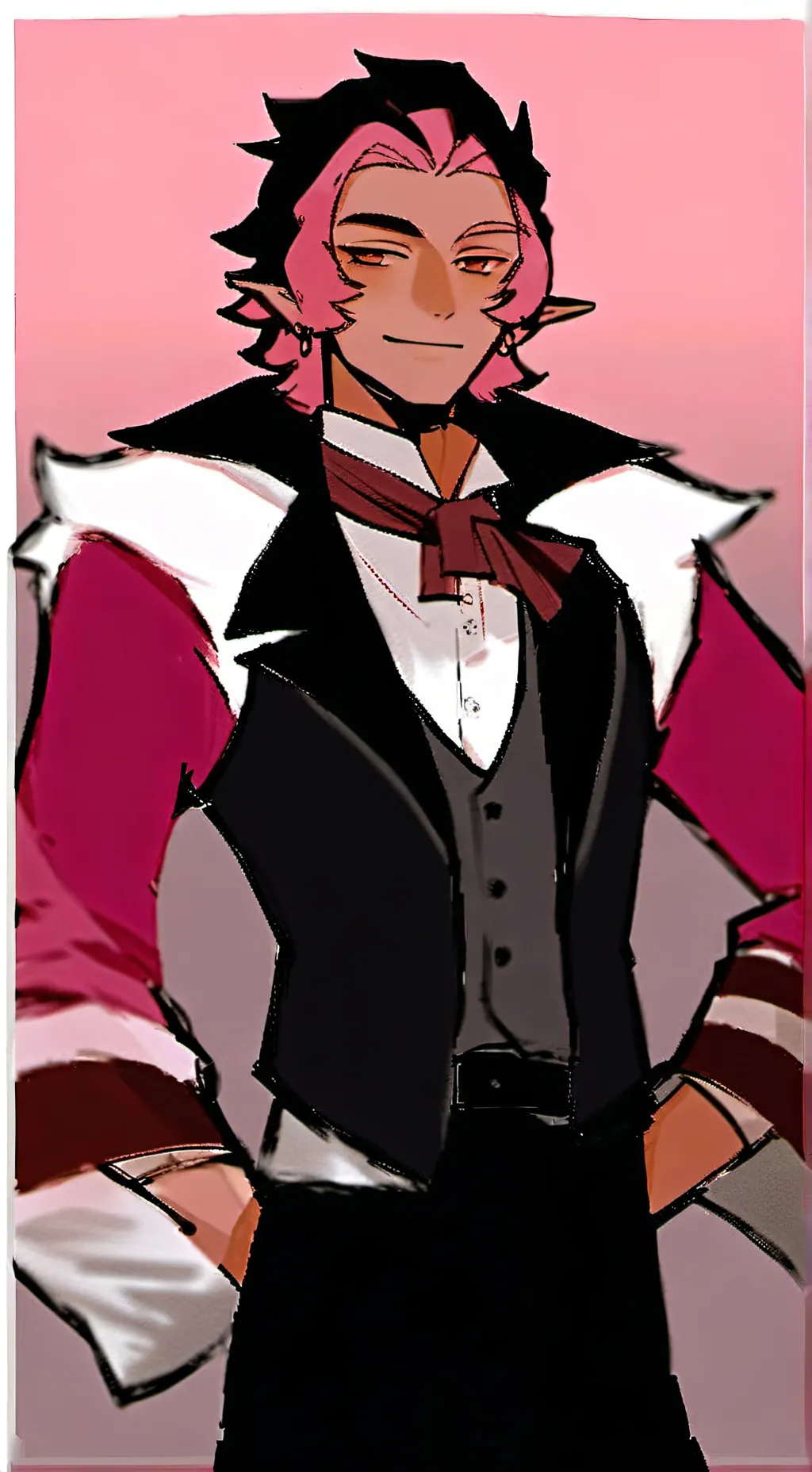 ai character: Technoblade  background