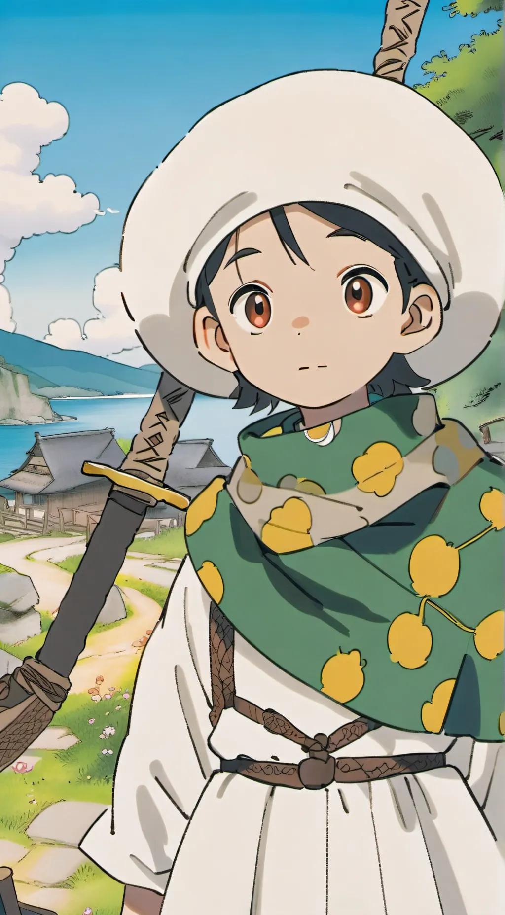 ai character: Эмби background