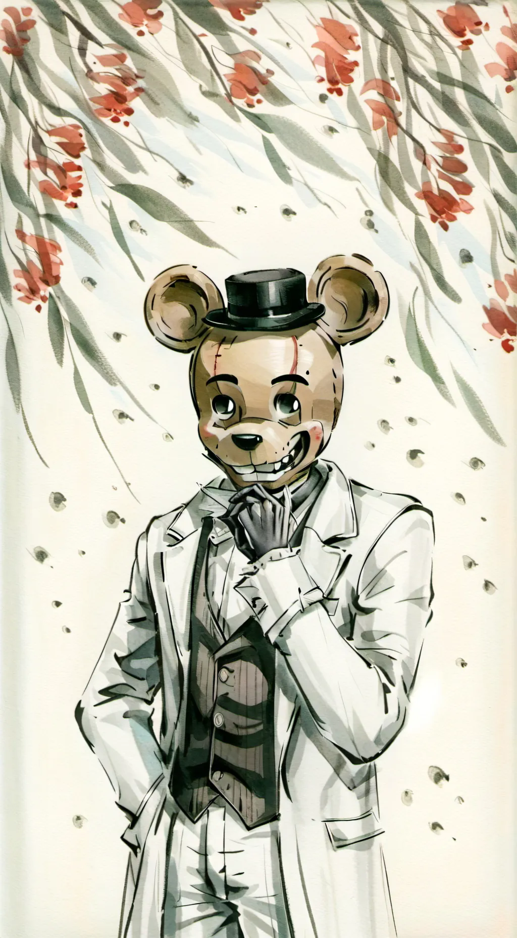 ai character: CUSTOM NIGHT background