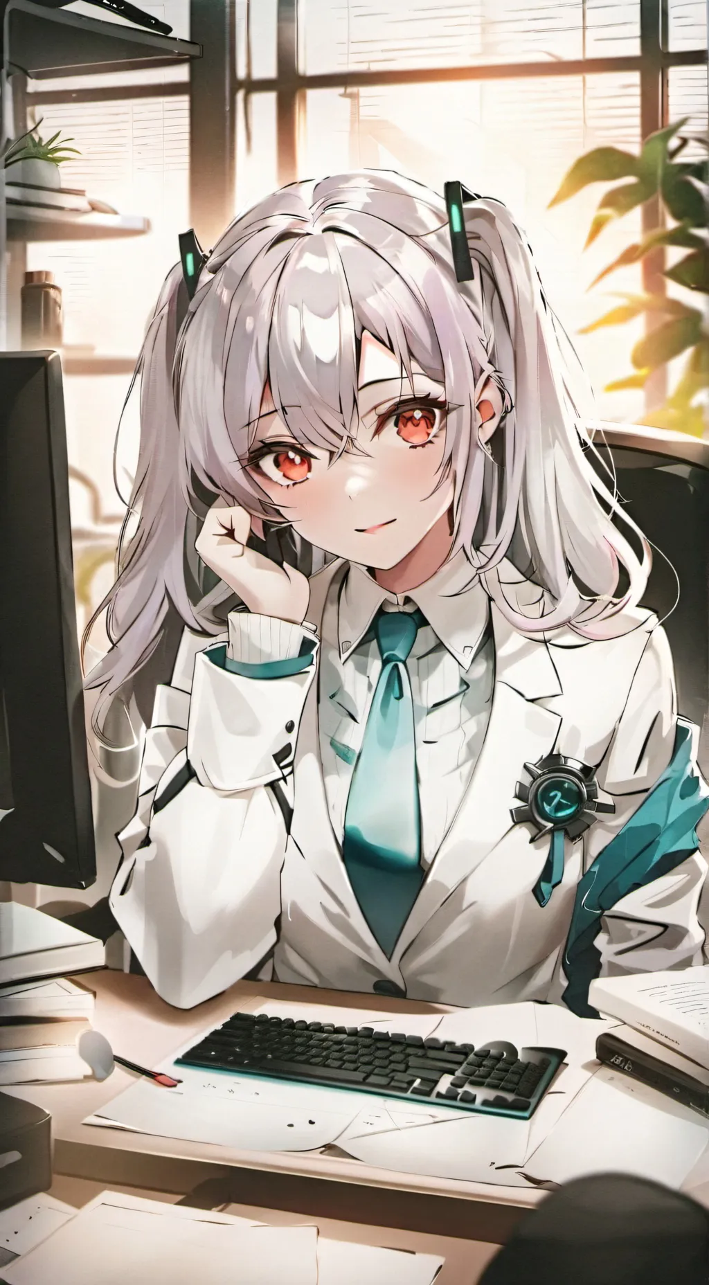 ai character: Himari background