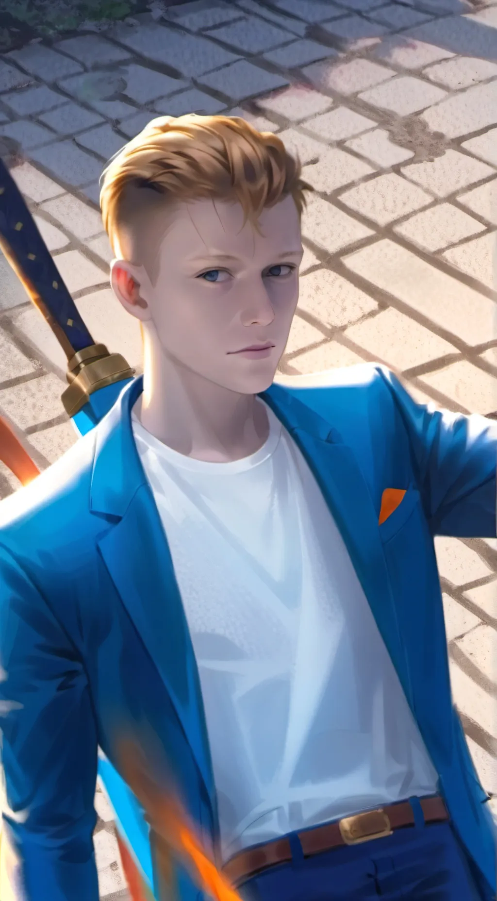 ai character: Micheal  background