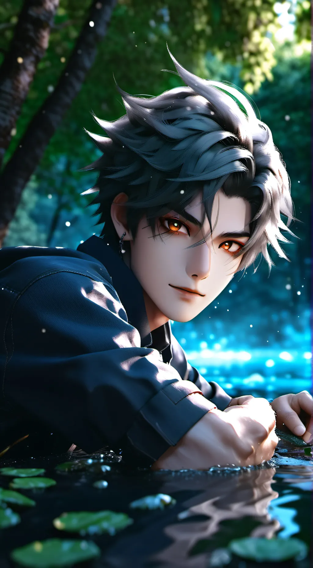 ai character: ..... background