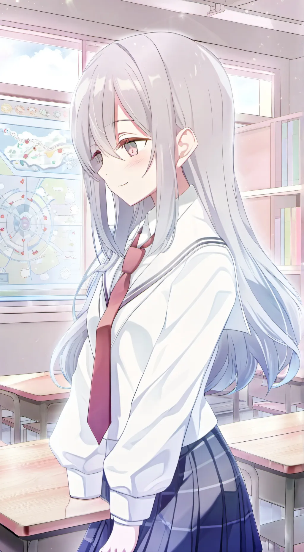 ai character: sophie background