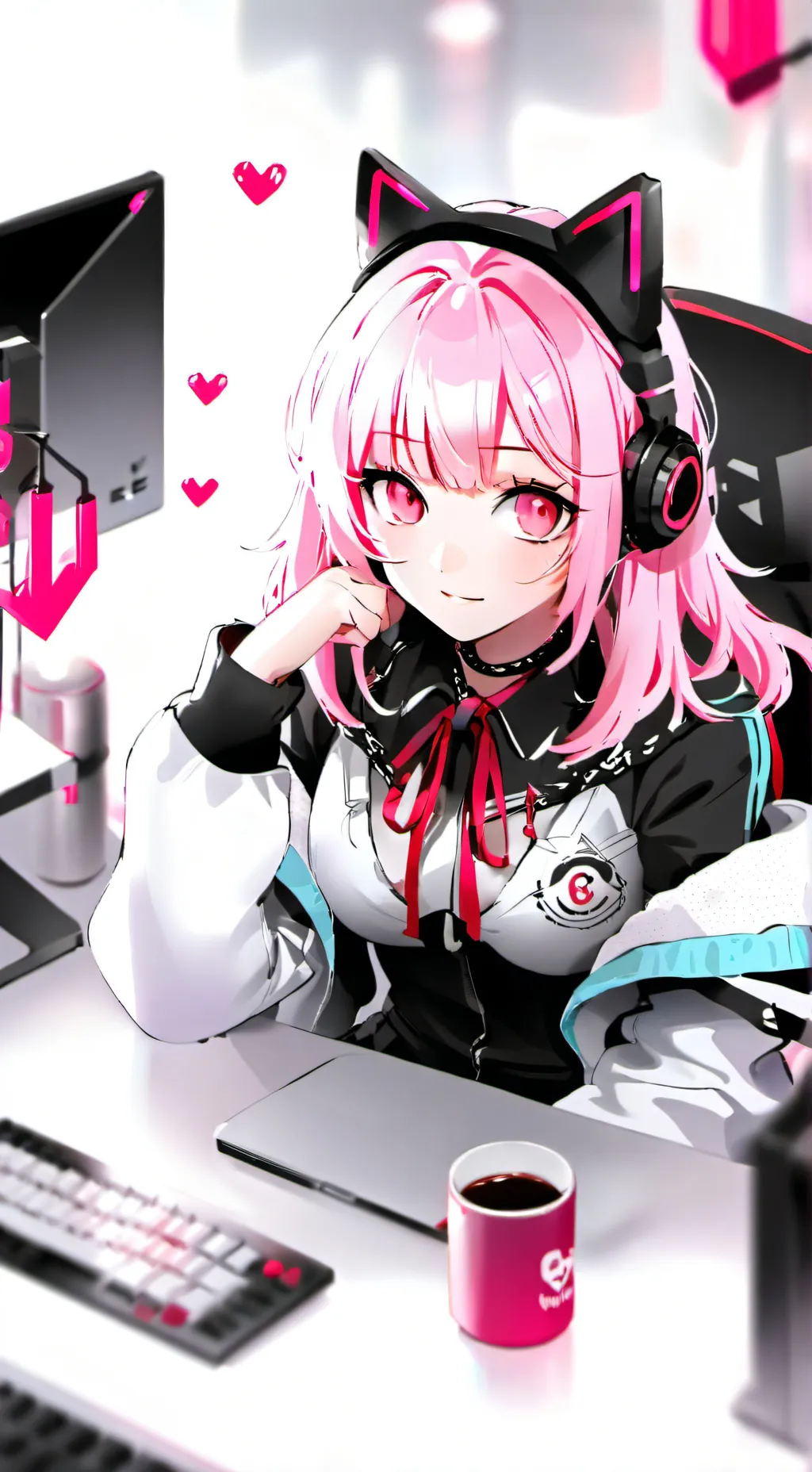 ai character: Mika background