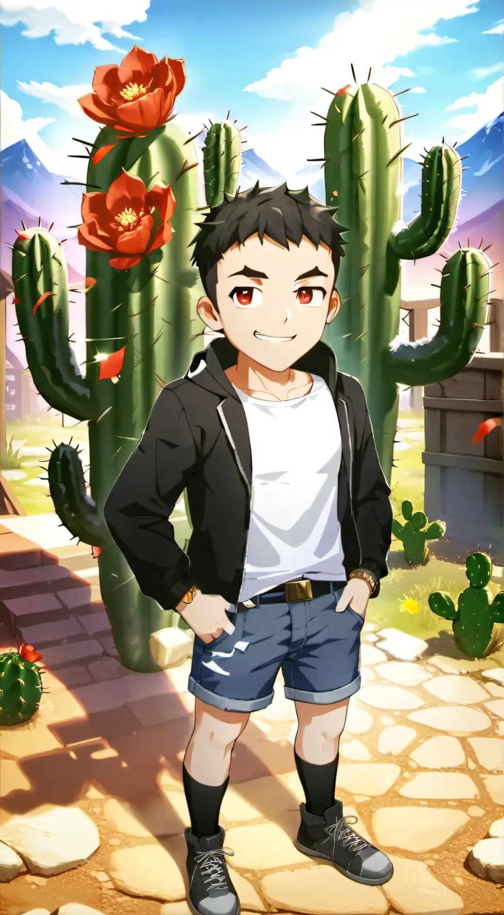 ai character: Brawl stars world background