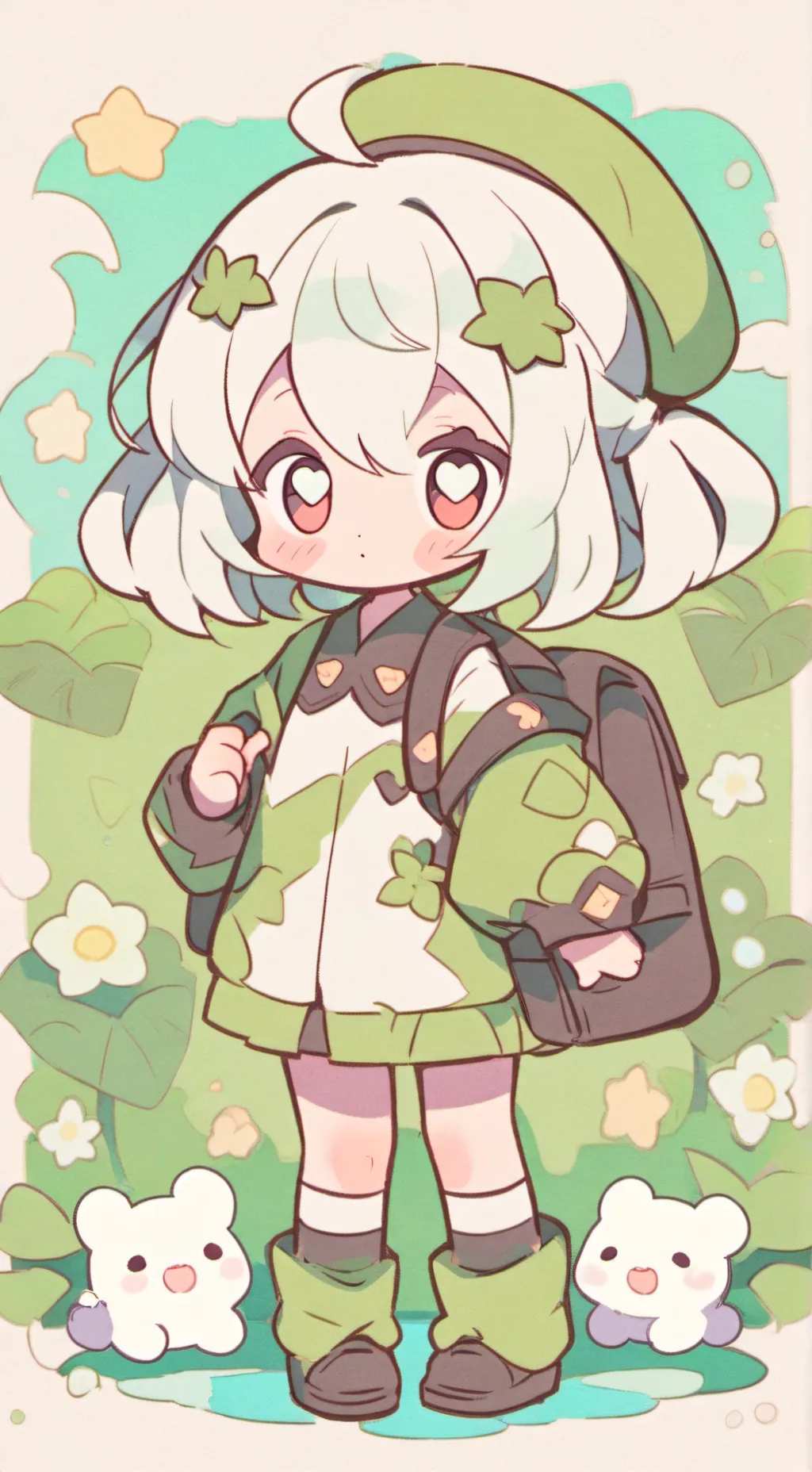 ai character: Aria background