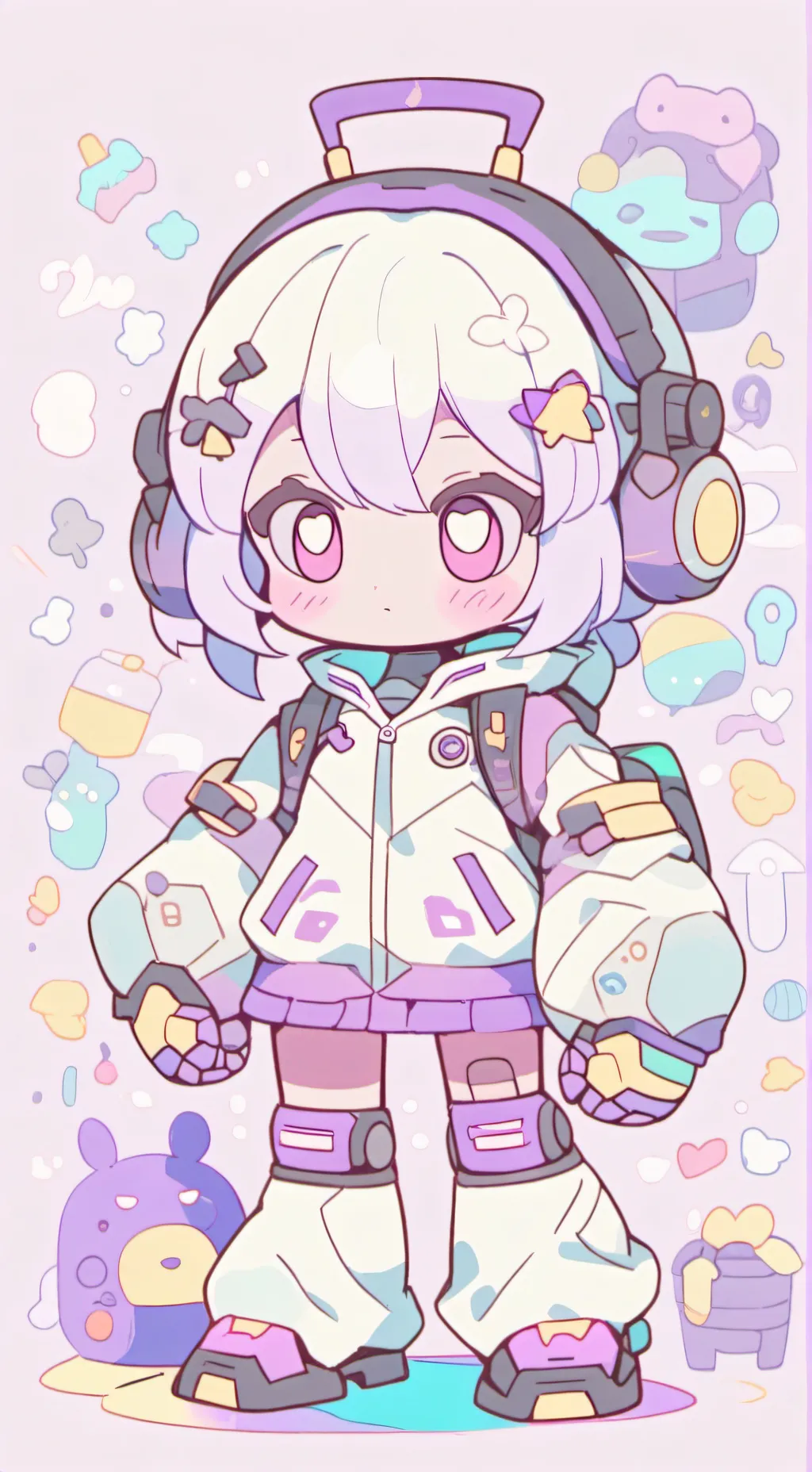 ai character: MD ep1!!! background