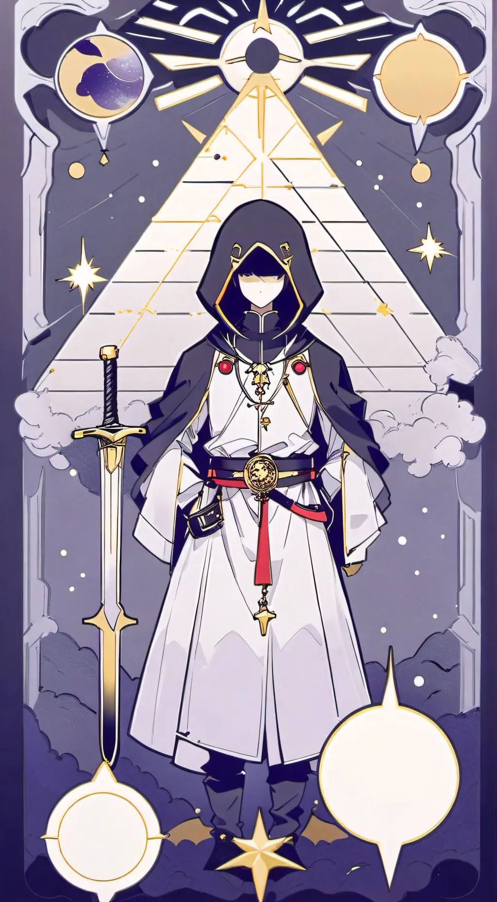 ai character: power orb/balls background