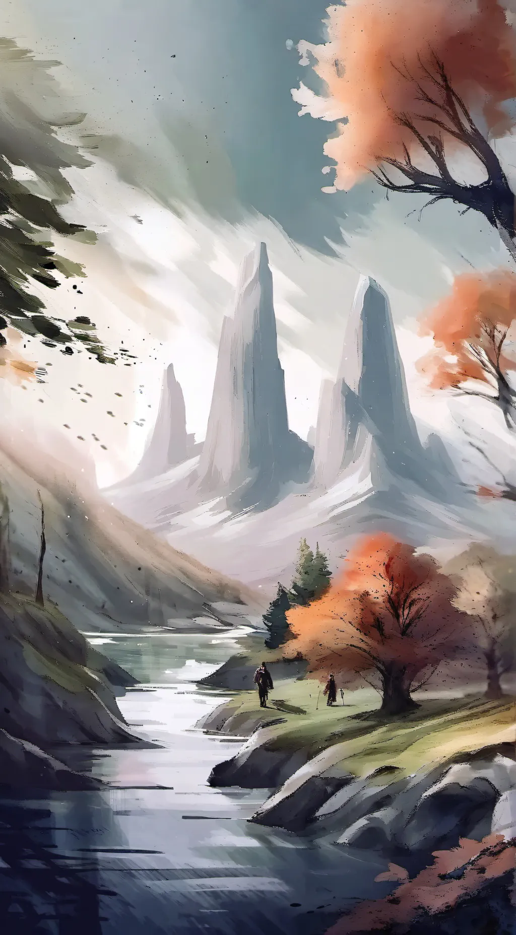 ai character: new school background