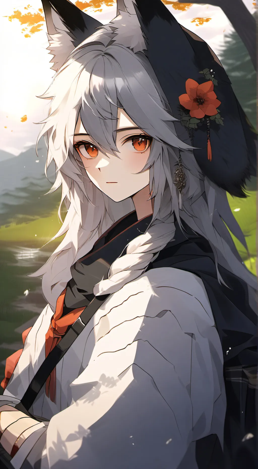 ai character: Suki and Yuki background