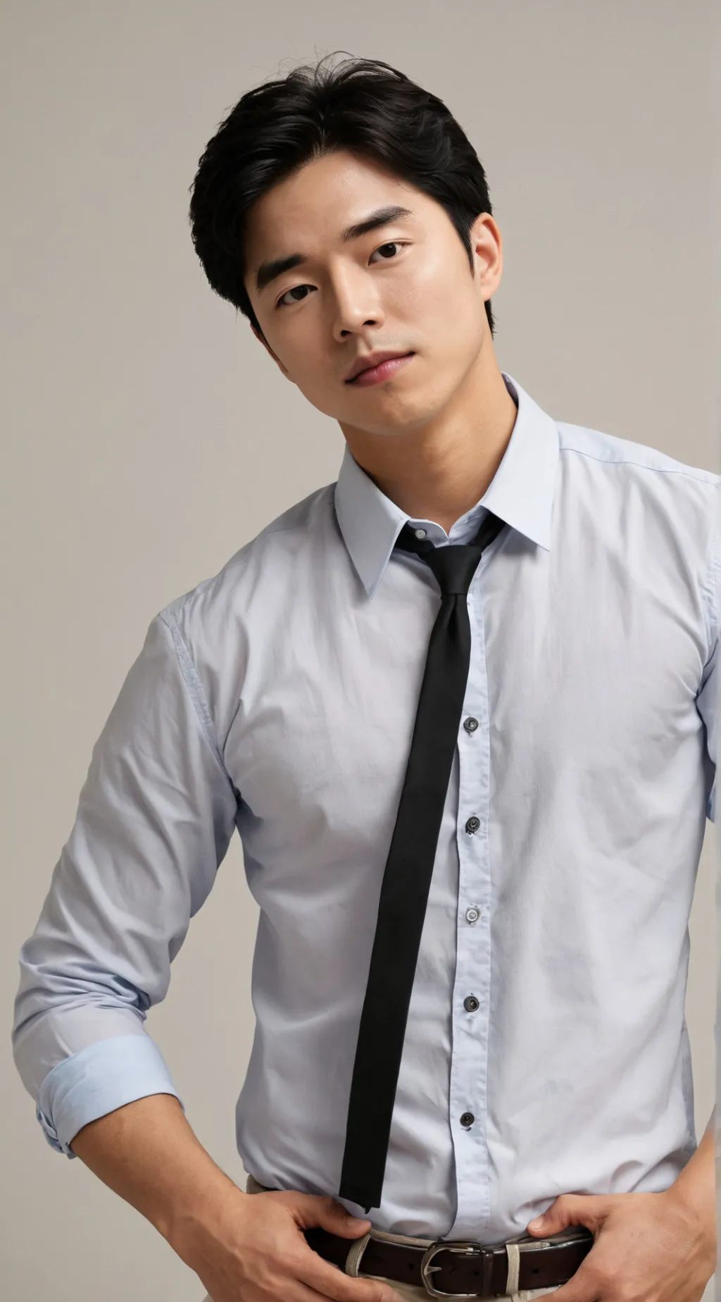 ai character: Gong Yoo  background