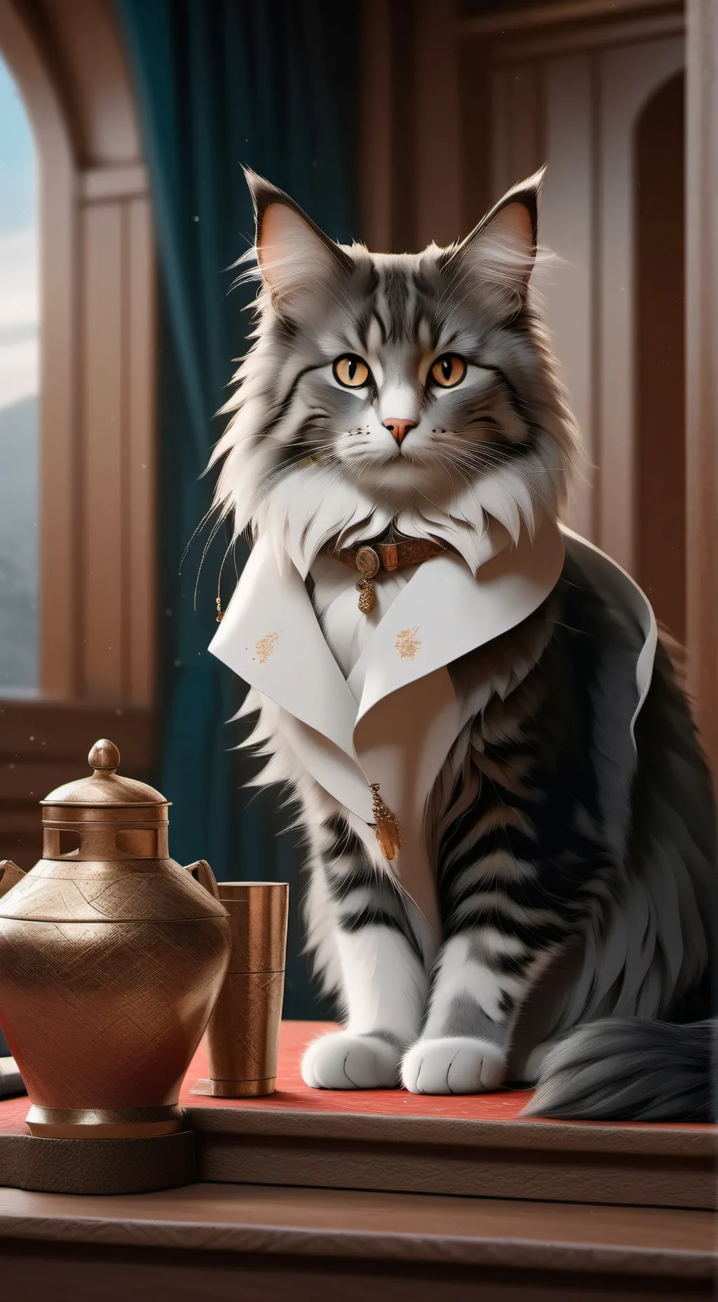 ai character: INFECTION AU background