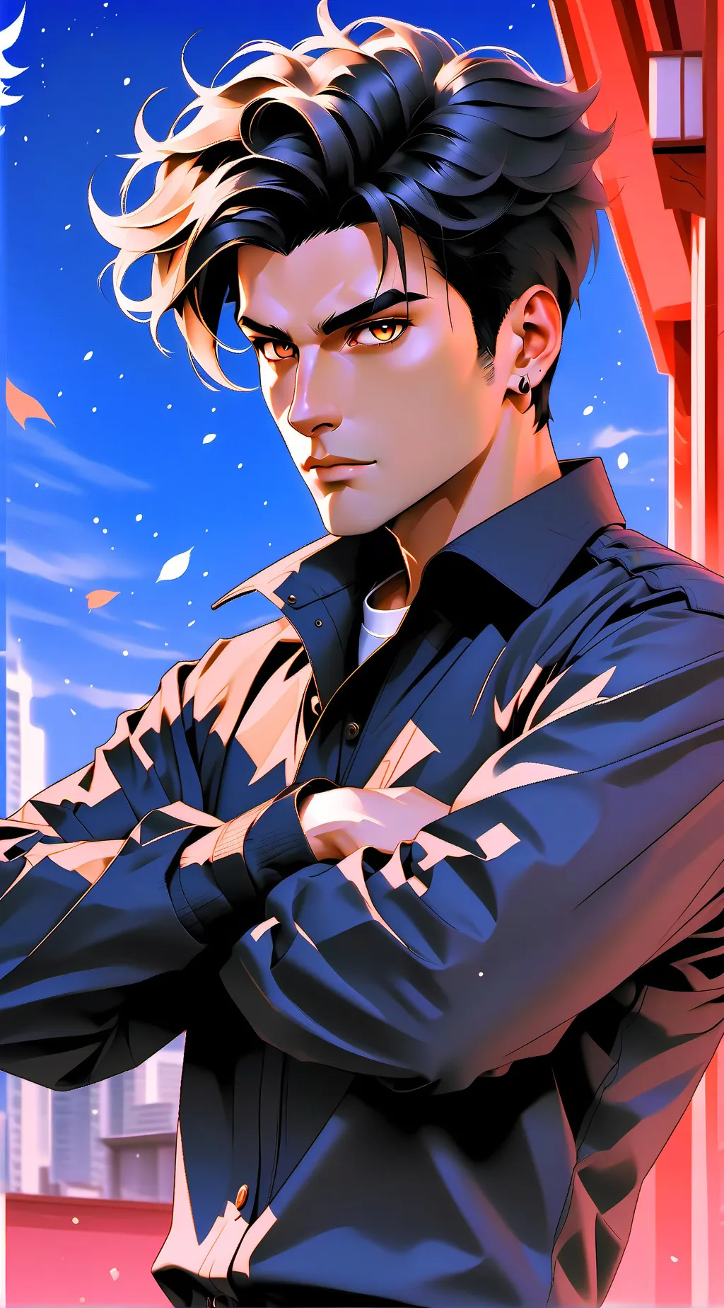 ai character: Charlie background