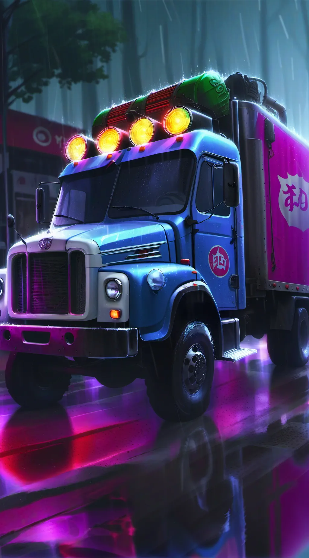 ai character: Smiling Critters background