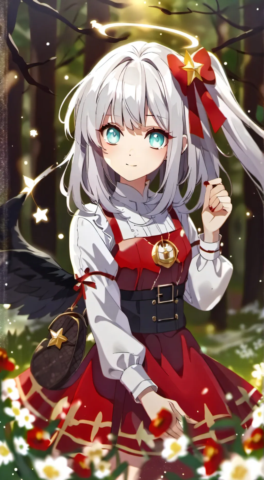 ai character: Squid Game Guard background