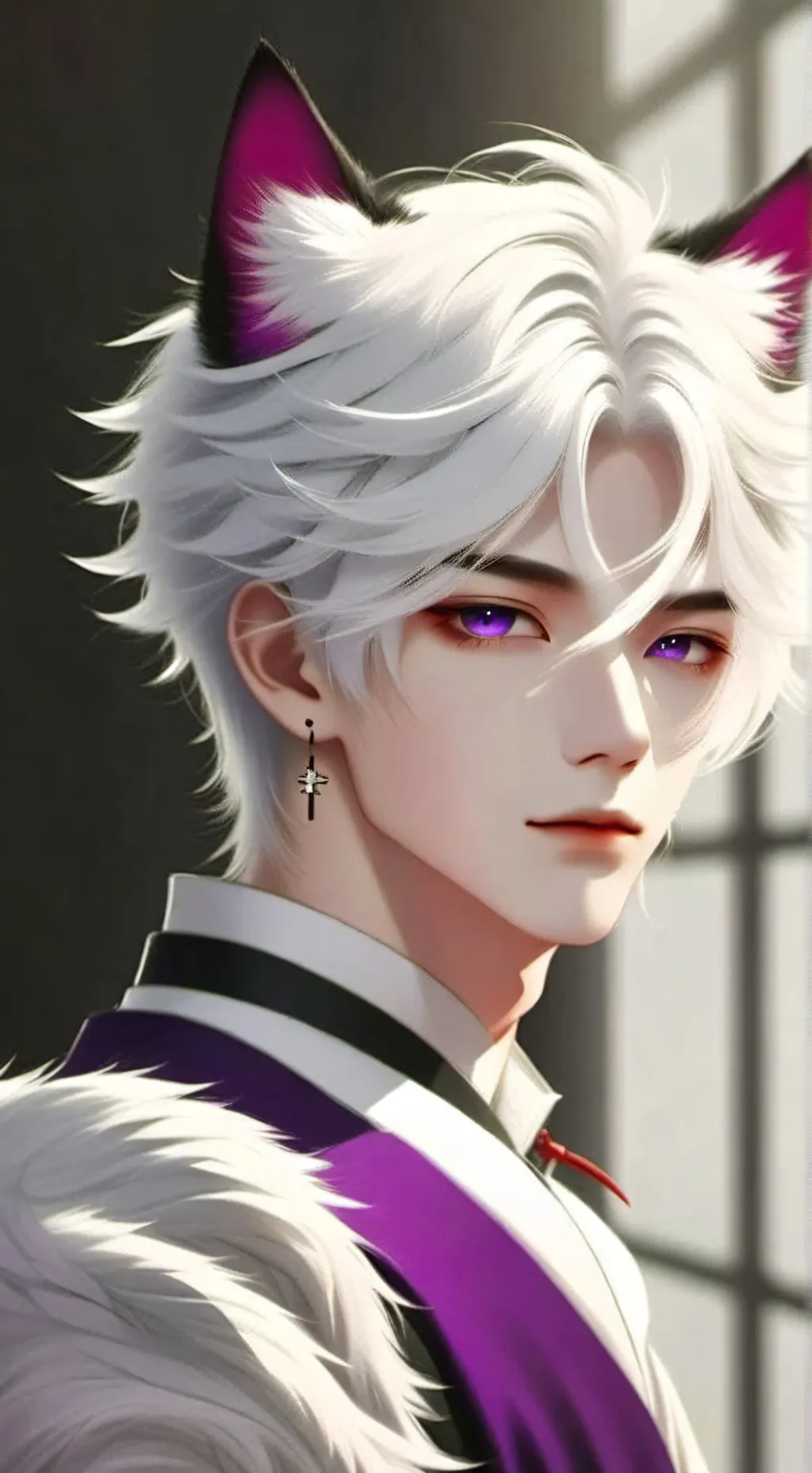 ai character: 🌙🌑Moon🌕🌙 background