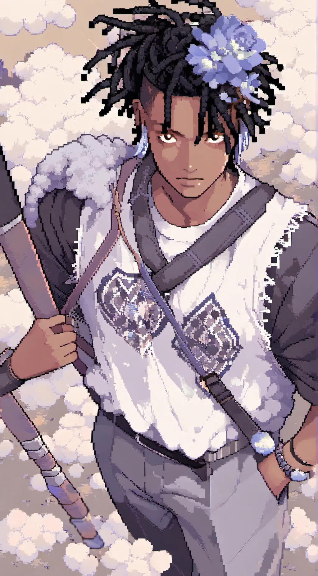 ai character: Juice wld background