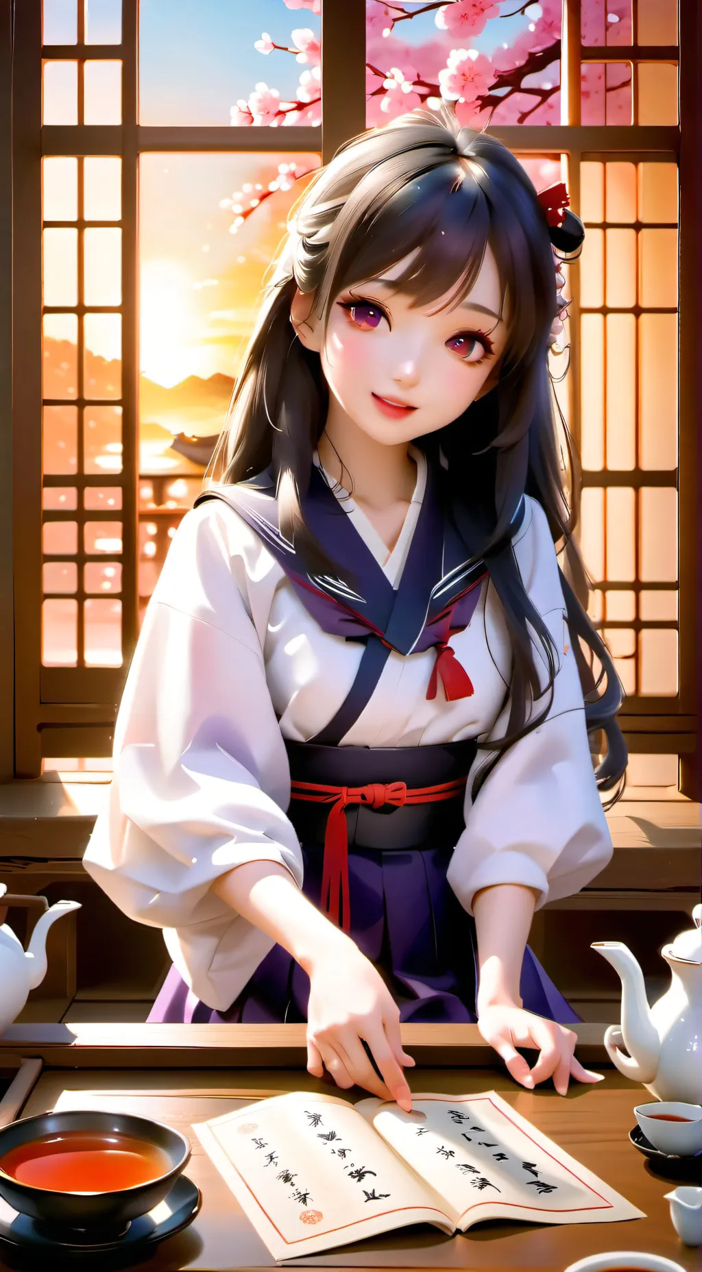 ai character: Miyuki background