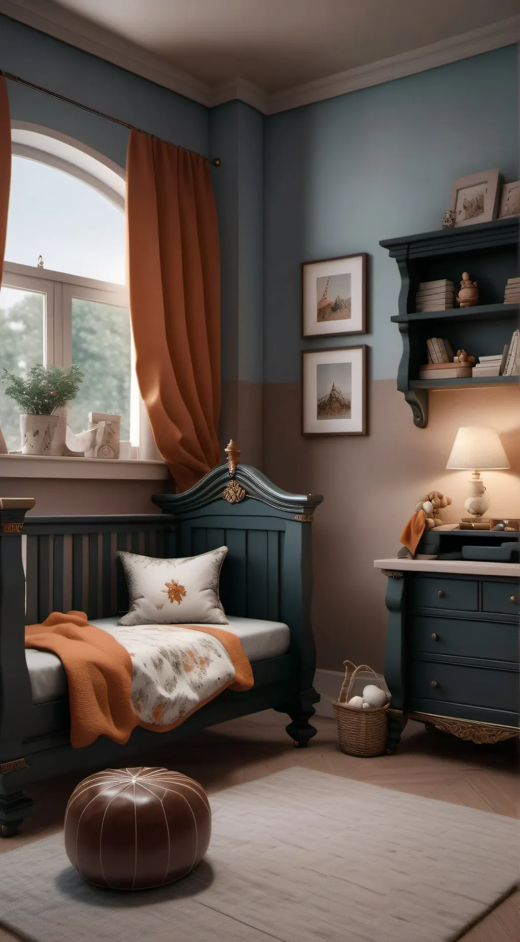 ai character: fruit cake perents background