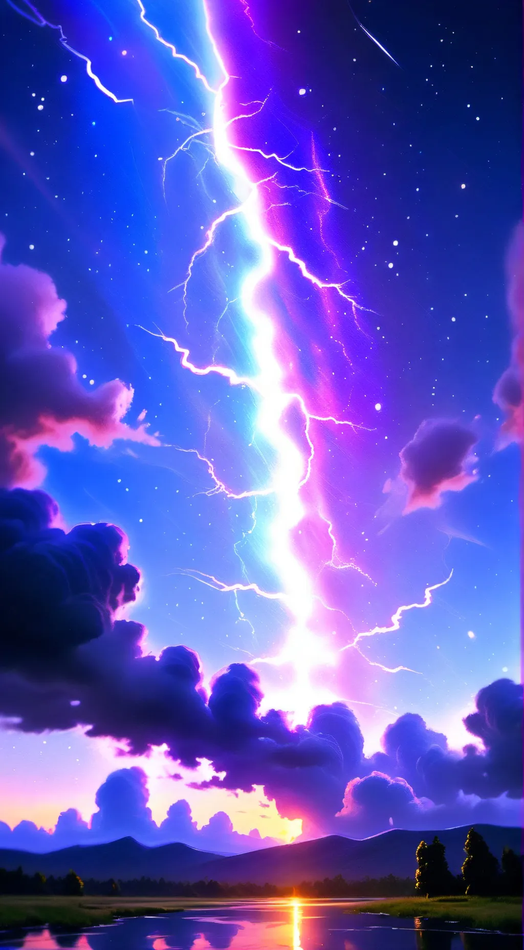 ai character: MD thunderstorm  background