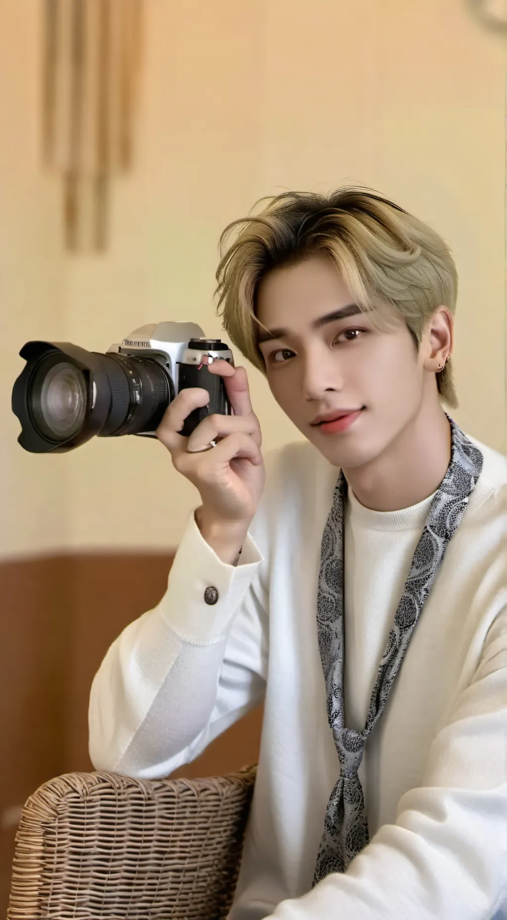 ai character: no uses el talkie background