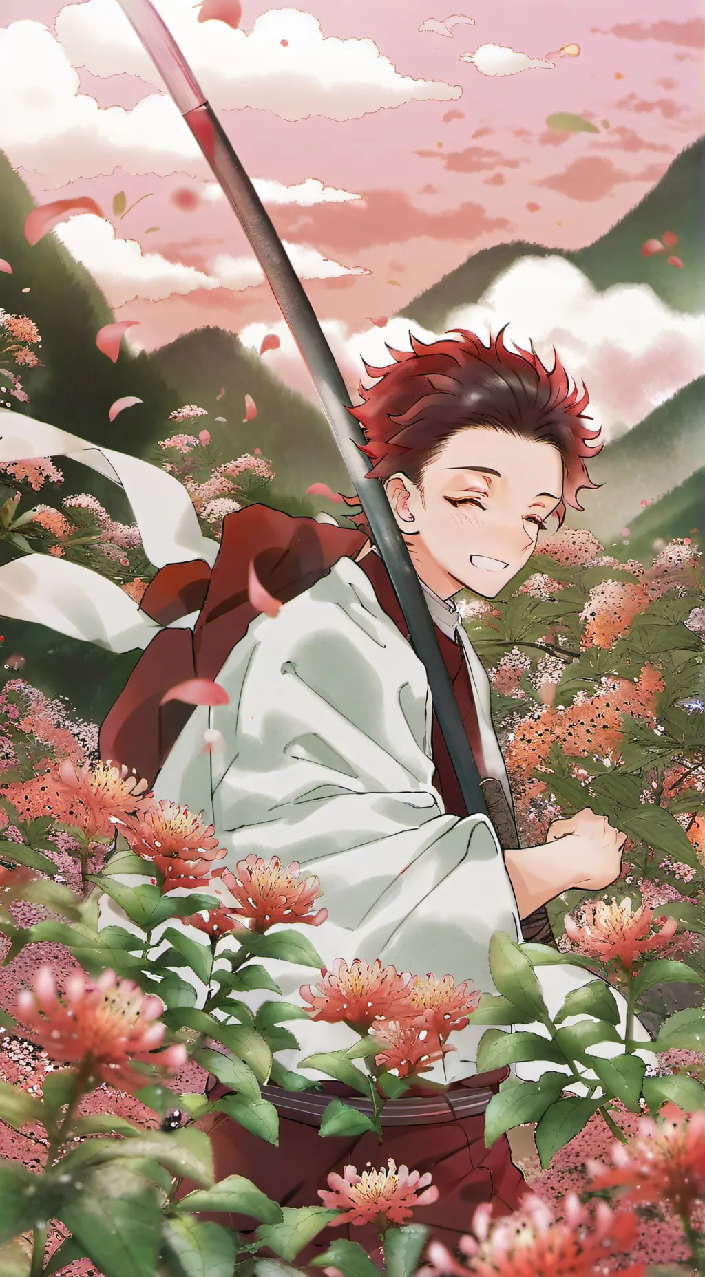 ai character: Koyuki x Akaza 5 background