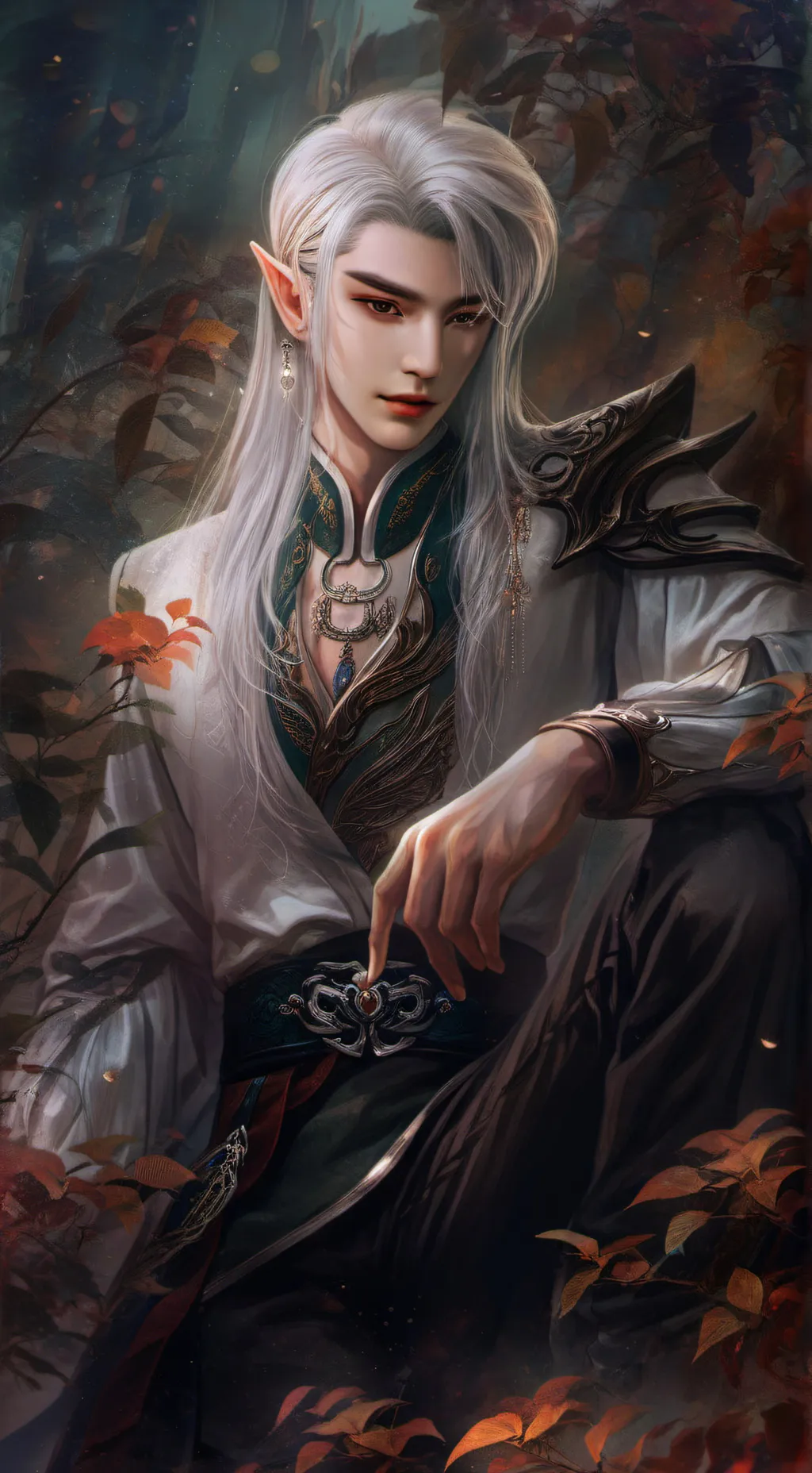 ai character: Вэньшэн background