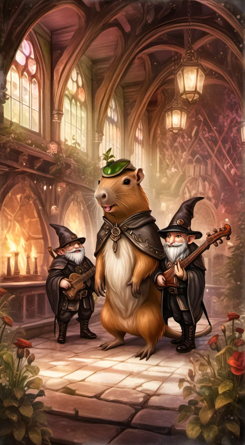 ai character: lario super star⭐️ background