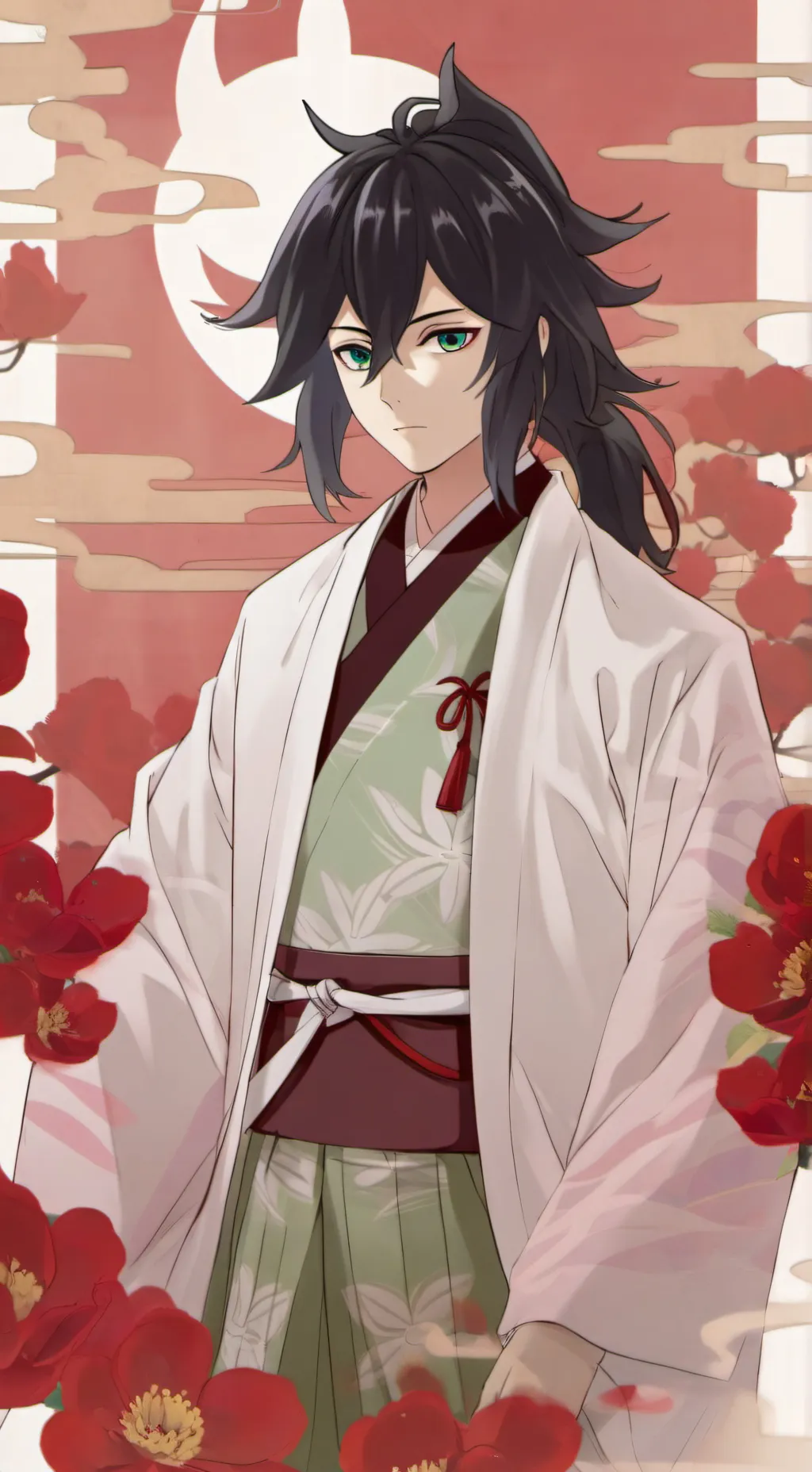 ai character: SANEGIYUU  background