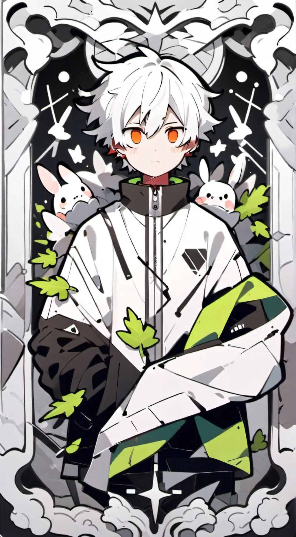 ai character: Izumi Bakugo background